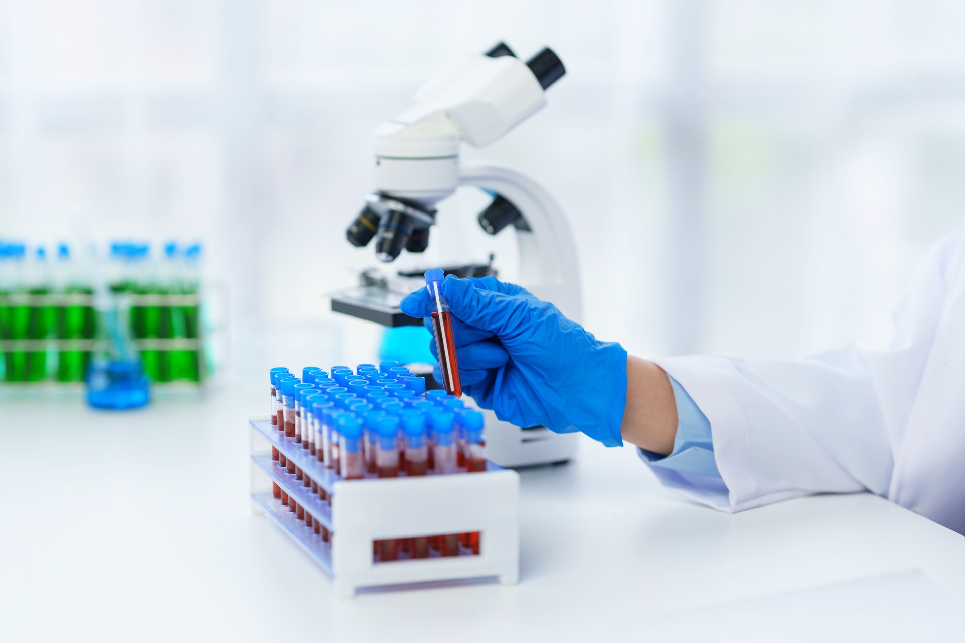 Scientists are testing new drugs in the lab to test some emerging diseases in research and emerging disease therapies.